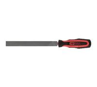 KS Tools 157.0026 Lime plate batarde 250 mm | Lime plate bâtarde emmanchée , L.250 mm