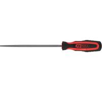 KS Tools 157.0326 Lime carrée batarde 250 mm | Lime carrée bâtarde emmanchée , L.250 mm
