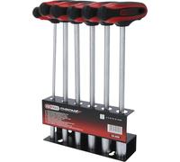 KS Tools KS Tools CHROMEplus T-Handle nut Driver Set, 6 pièces, 6-14mm Quantité:1