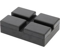 KS Tools 160.0602 - Revêtement en Caoutchouc 42 pour Pont élévateur Rotatif, 128 x 89 x 35 mm