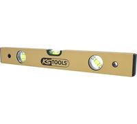 KS Tools 204.5400 Niveau rectangulaire en alu anodisé avec 3 fioles Longueur 400 mm