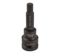 KS Tools 3/4" Douilles à chocs 6 pans, longues, 24 mm Quantité:1