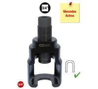 KS TOOLS 3/4" Vibro-Impact Extracteur universel à rotule en forme de cloche 42 x 98 mm - 450.0067