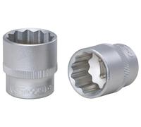 KS Tools 3/8" Douilles 12 pans, 1/2" Quantité:1