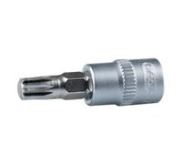 KS Tools 911.3917 Douille tournevis 3/8" XZN M8 Longueur 48 mm CHROMEmat | Douille tournevis 3/8'', XZN, M8, chrome vanadium, résistant