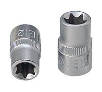 KS Tools 911.4340 Douille 3/8" E6 | Douille 3/8'' TORX E, E6, chrome vanadium, résistant