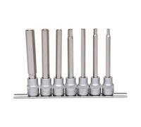 KS Tools 3/8" Jeu de douilles tournevis 6 pans intérieur, longues, 7 pcs. Quantité:1