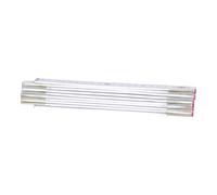 KS Tools – Mètre pliant en bois 300.0062 – 2 m – Blanc – 1 pièce