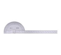 KS Tools Rapporteur d'angle 300.0700 INOX serrage central secteur 90 mm règle 220 mm