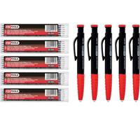 KS Tools 300.0800 Marqueur de trou profond noir/rouge 5 pc(s)