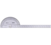 KS Tools Rapporteur d'angle 300.0700 INOX serrage central secteur 90 mm règle 220 mm