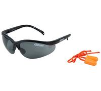 KS TOOLS 310.0171 Lunettes de Protection avec Bouchons d'oreille Noir