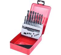 KS Tools Coffret de forets HSS-R laminés, 19 pcs. en box métal, 1-10mm Quantité:1