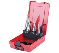 Coffret de 3 forets étagés HSS pour tôles jusqu'à 4 mm - KS TOOLS - 330.2210