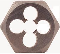 KS Tools 3300180 Filière métrique M18 x 2.5 acier 41 mm
