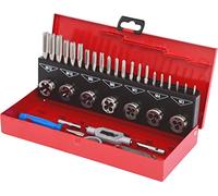 KS Tools - 331.0632 - Coffret tarauds et filières 32 pièces - Avec malette de rangement en acier anti-rouille - Outillage mécanique auto