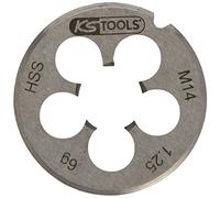 KS Tools 332.1015 Filière extensible HSS M14 | Filière extensible HSS à pas fin, M14 x 1,25, acier HSS