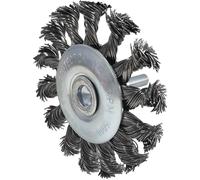 KS Tools 340.0039 Brosse ronde en fil dacier 0,5 mm, Ø 75 mm