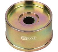KS Tools 440.0302 - Douille de pression 43,7x45,5x38,2 mm - Pour le montage/démontage de roulements, douilles et de rotules de suspension - En plastique spéciale
