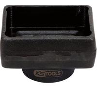 KS Tools 450.0106 - Douille 3/4" pour écrou de moyeu - Forme rectangulaire (diamétre 58mmx71mmx3/4") - Profilé fraisé - En acier spécial