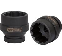 KS TOOLS Douille de force 1' 12 pans, courte, 50mm ( 450.0404 )