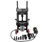 KS Tools - 460.3620 - Presse à pivot 75 t avec kit de douilles - Extracteur pivotant à 360° - Adapté aux boulons cylindriques et coniques