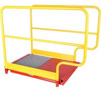 KS Tools 460.5670 Universal Grubenbrück - niveau au sol avec garde-corps