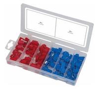 KS Tools Assortiment de raccords de dérivation 970.0570 – 50 pièces rouge/bleu 0,5–2,5 mm²