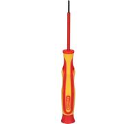 KS Tools 500.6137 Tournevis Philips PH0 | Tournevis électronique isolé PHILLIPS®, PH0, chrome vanadium, vissage précis