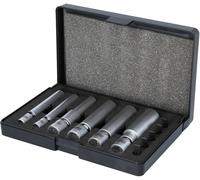 KS Tools 500.7325 1/4 + 3/8 SET de douilles à bougie et à bougie avec articulation, 11 pcs