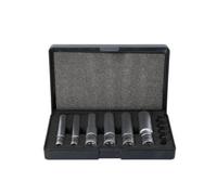 KS Tools 500.7325 1/4 + 3/8 SET de douilles à bougie et à bougie avec articulation, 11 pcs
