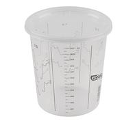 KS Tools 500.8058 Lot de 25 gobelets jetables avec couvercle 1300 ml
