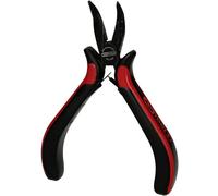 KS Tools Pince électronique à bec demi-rond,coudé, 130mm Quantité:1