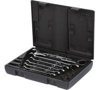 KS Tools 503.4259 Coffret clé mixte à cliquet CHROMEplus 6 pièces | Jeu de clés mixtes à cliquet GEARplus, 6 pcs., outillage professionnel, chrome vanadium