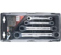 Jeu de 4 clés polygonales à cliquet TORX® GEARplus® - KS Tools - 503.4364