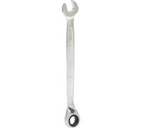 KS Tools - 503.4610 - Clé mixte à cliquet réversible 72 dents Gearplus - 10 mm - Finition satinée - Chrome vanadium