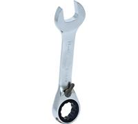 KS Tools 503.4637-E Mini clé mixte à cliquet reversible CHROMEplus , 72 dents 14 mm, sur support