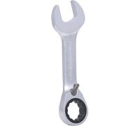 KS Tools 503.4642-E Mini clé mixte a cliquet réversible CHROMEplus, 72 dents, 19 mm, sur support