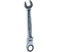 KS Tools Clé mixte à cliquet 503.4818-E GEARplus 18 mm tête inclinable à verrouillage