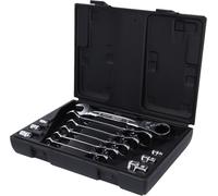 KS TOOLS Jeu de clés mixtes à cliquet 503.4867 Acier au chrome-vanadium 1300g