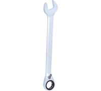 Ks Tools 503.4917 - Clé mixte à cliquet RING STOP® - Gamme GEARplus® - 17 mm - En chrome Vanadium - Finition Satinée