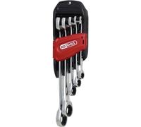 KS Tools 503.5205 Juego de llaves combinadas de carraca DUO GEARplus con
