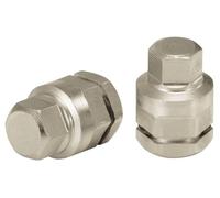 KS Tools 503.8135 - Micro Embout de Vissage avec Joint Torique, 6 pans 8 mm pour coffret 503.8272 - En Acier Spécial Nickelé