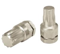 KS Tools 503.8155 - Micro embout de vissage, avec joint torique, XZN, 10 mm, pour coffret 503.8272 - En Acier Spécial Nickelé