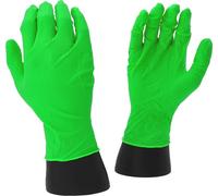 KS Tools 512.0464OP COMPETITION Boîte de 10 x 50 gants en nitrile Vert Taille XL