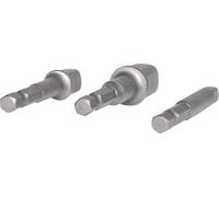 KS Tools – Jeu de 3 adaptateurs porte-douilles 514.1105 – 1/4" - 3/8" - 1/2"