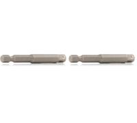KS Tools 514.1106 - Adaptateur Porte-douilles 1/4'', 1/4'' (Lot de 2)