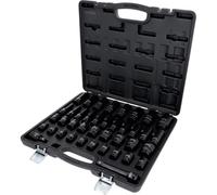 KS Tools - 515.0065 - Coffret douilles à chocs 1/2" - douilles à chocs courtes et longues - Mallette outils 40 pièces