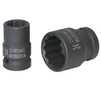 KS Tools 515.0927 Douille à chocs courte 12 pans 1/2'' 27 mm
