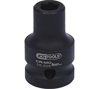 KS Tools 515.1009 Douilles a choc 6 pans 1/2" 9 mm | Douille à chocs 6 pans 1/2'', 9 mm, chrome vanadium, résistant